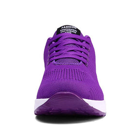 Women Casual Shoes Lightweight Athletic Walking Sneakers-Purple