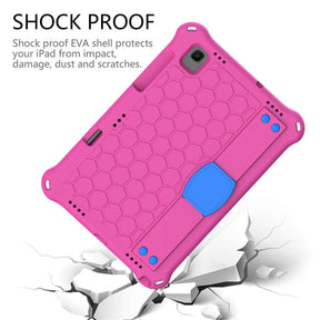 Hive SamSung Tablet Case For Sansung S6 10.5 (2019)/ S5E(2019)/Tab A7 (2020) Durable Stand Cover With Shoulder Strap-RoseBlue