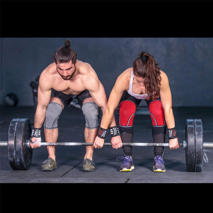 Knee Compression Sleeve Support For Women And Men Sports Knee Support Sleeves-Red-LYX-08070