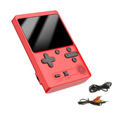 Retro Handheld Game Console 500 Classic FC Games Support Connecting TV-Red