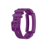 Silicone Watch Band For Fitbit Inspire/Inspire HR/ACE 2-Grape Purple