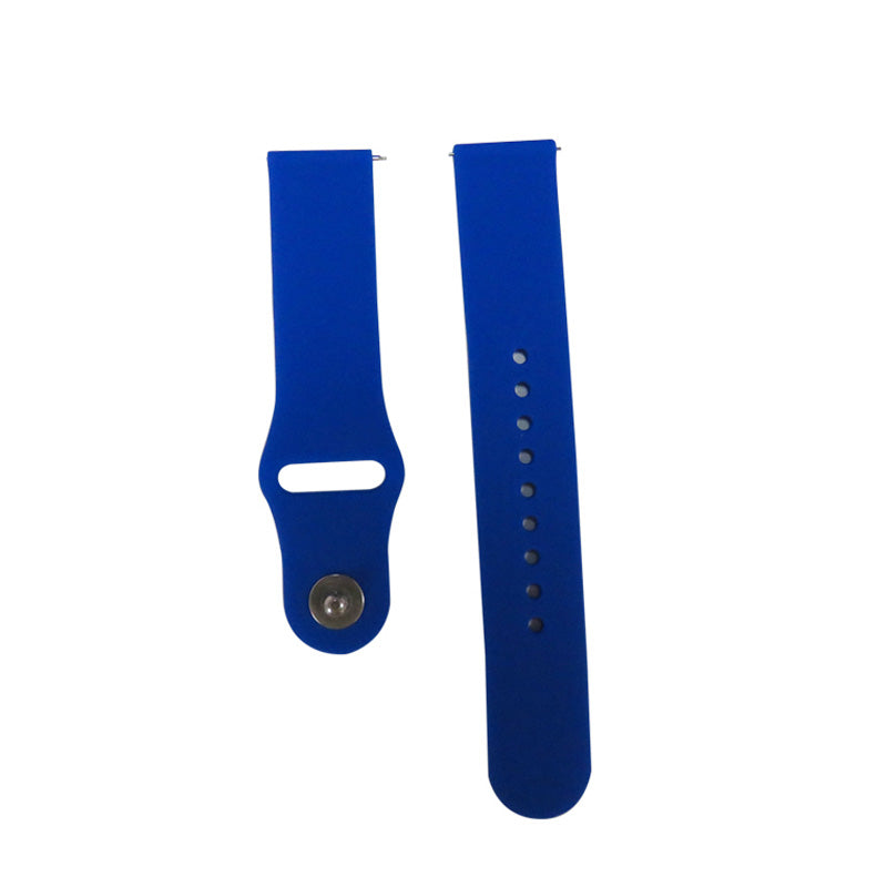FKGJ 20MM Silicone Watch Bands Quick Release Strap Replacement Wristband For Samsung For Women-Royal blue