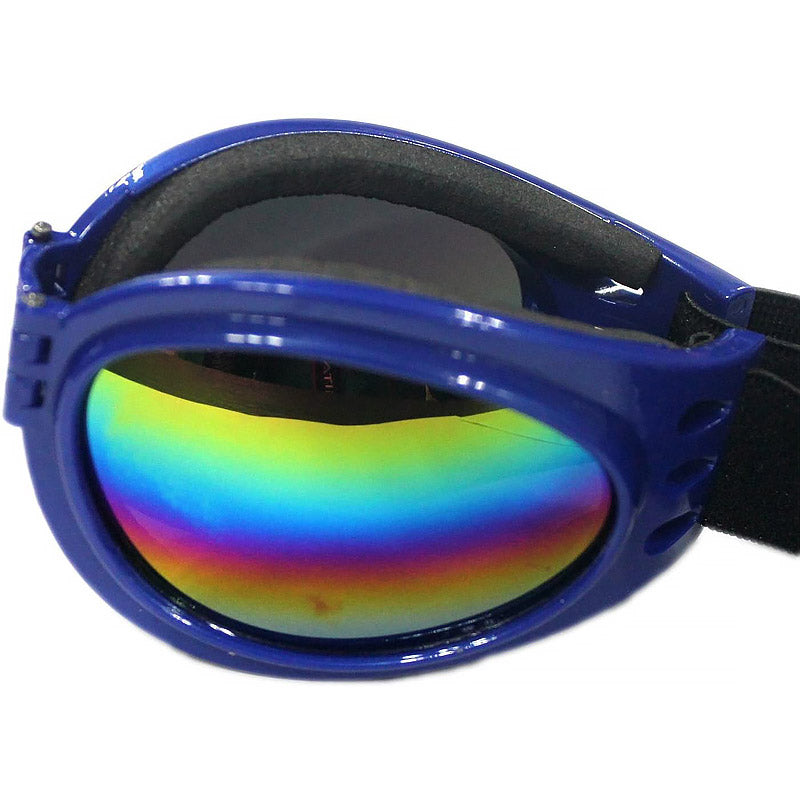 Dog Goggles Eye Wear Protection Waterproof Pet Sunglasses for Dogs About Over 6 KG-Blue