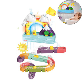 Bath Toy Set for Baby Interactive Light Up Musical Floating Ducks