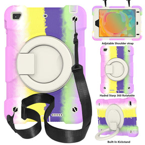 iPad Case For iPad Mini 4/5 with 360¡ãSwivel Stand-Colorful Purple