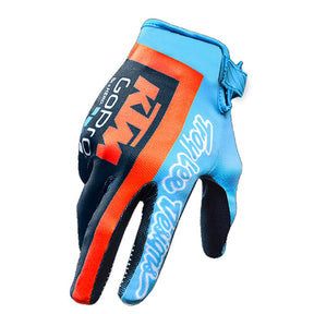 Breathable Motorcycle Riding Gloves Full Finger Glove For Men And Women-Yellow-LYX-08169