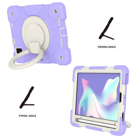 iPad Case For iPad Mini 6 with 360¡ãSwivel Stand-Taro Purple