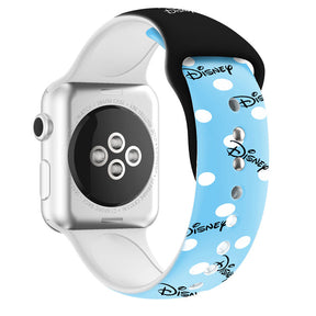 Soft Silicone Cartoon Mickey Mouse Bands for Apple Watch Series SE/6/5/4/3/2/1-C12