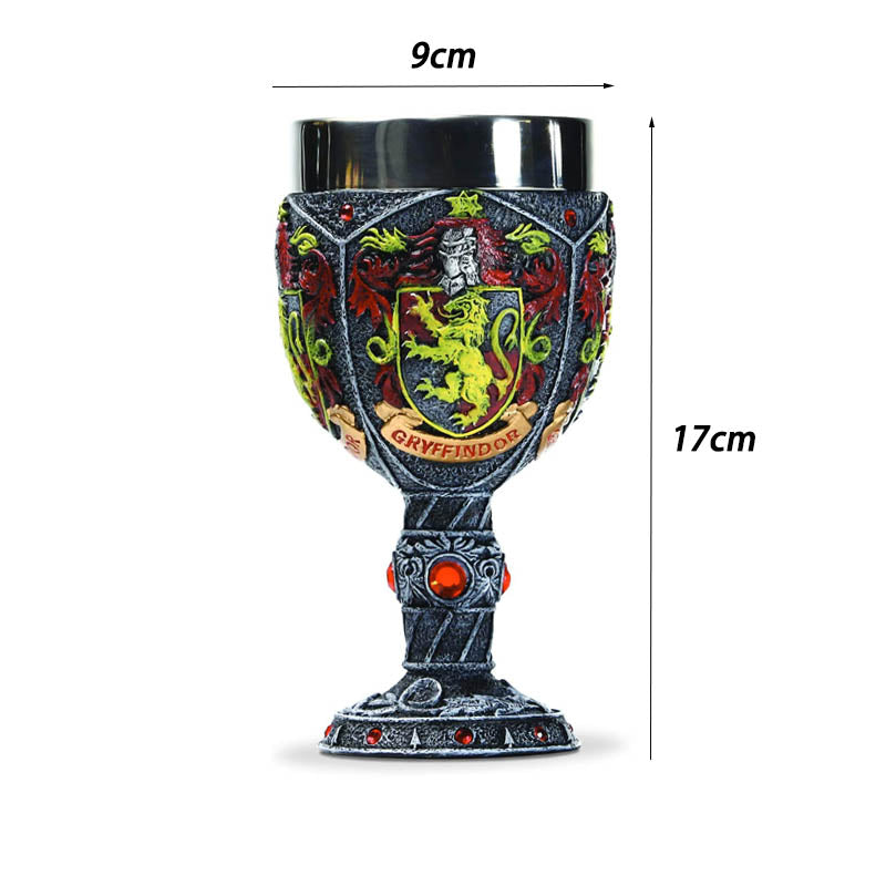 Wizarding World of Harry Potter Gryffindor Decorative Goblet Figurine-19CM-Multicolor