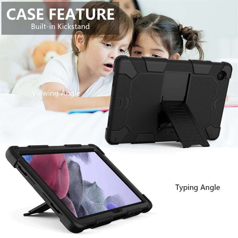 Samsung Tablet Case For Galaxy Tab A8 10.5inch 2021 (SM-X200/SM-X205/SM-X207)-Black