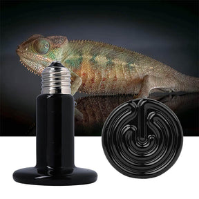 2 Pack Infrared Ceramic Heating Lamp Reptile Emitter Bulb Suitable for Aquarium-230V50~200W