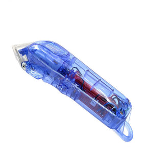 Clear DIY Back Housing Transparent Back Cover for Wahl 5-Star Series Magic Clipper Cordless 8148-Blue