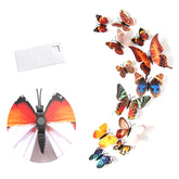 3D Vivid Butterfly Wall Stickers Fridge Magnet Decoration for Room Background-H003 Lifelike