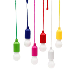 6 Pcs Decorative Pull Rope LED Bulb for Outdoor Kids Room