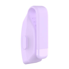 Clip Holder Replacement for Fitbit Inspire HR Soft Silicone Sport Wireless Strap Accessories for Fitbit Inspire HR For Fitbit Inspire HR-Purple