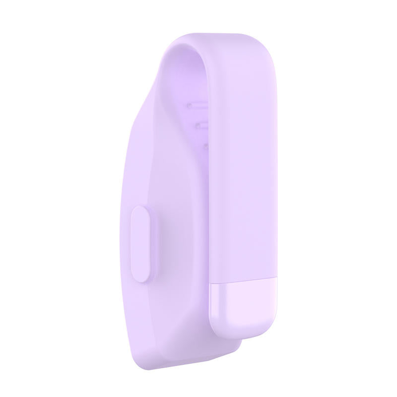 Clip Holder Replacement for Fitbit Inspire HR Soft Silicone Sport Wireless Strap Accessories for Fitbit Inspire HR For Fitbit Inspire HR-Purple