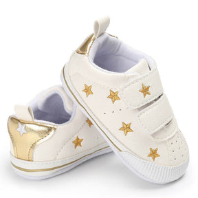 Baby Boys Girls Shoes Non-slip Velcro Sneakers Toddler First Walkers Shoes-StarGold