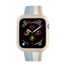 Colorful Silicone Sport Watch Band For Apple iWatch Series-09