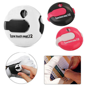 3 Pieces Mini Golf Stroke Counter Scoring Keeper up to 12 Shot Score for Golf Accessories