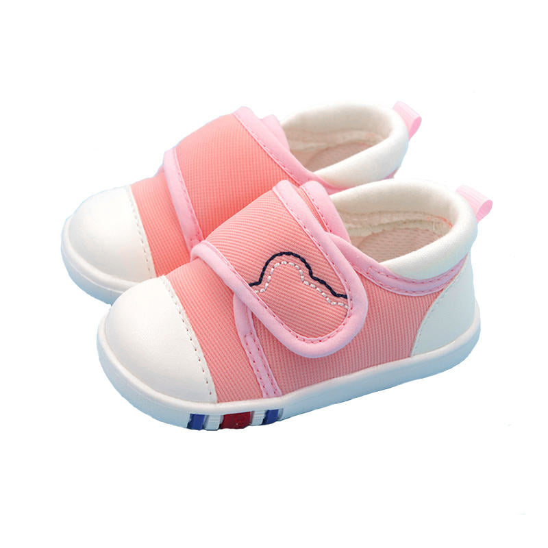 Baby Shoes for Toddler Girl Boys Soft Sole Sneakers-Pink