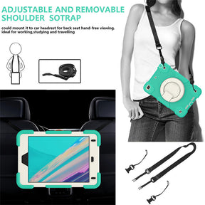 iPad Case For iPad Mini 4/5 with 360¡ãSwivel Stand-Mint Green