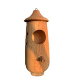 Wooden Hummingbird House for Outdoor Patio Lawn Home Decoration-A