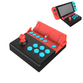 Mini Arcade Stick Fighting Games for Nintendo Switch-Red