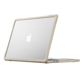 Shockproof Case Solid Color Compatible with Macbook Air 15 2023 A2941-Khaki