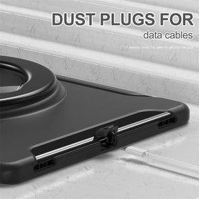 Tablet Case For iPad 10th Full Body Protection with 360¡ã Stand Portable-Black