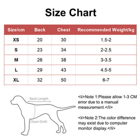 2 Pcs Cute Cartoon Puppy Shirts Breathable Sweatshirt for Summer