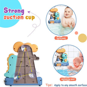 Baby Bath Toy Dinosaur Suction Cup Turn for 3 years old and above