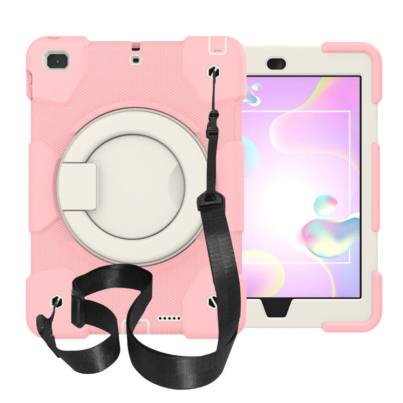 iPad Case For iPad 9.7/Air 2 with 360¡ãSwivel Stand-Cherry Blossom Powder