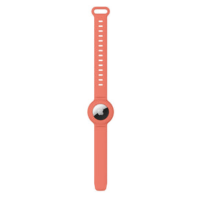 Apple Airtags Watch Strap Silicone Protective Sleeve-Grapefruit