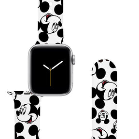 Soft Silicone Cartoon Mickey Mouse Bands for Apple Watch Series SE/6/5/4/3/2/1-C4