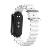 Ocean Loop Strap WaterProof Sport Replacement for Mi 8 Watch-White