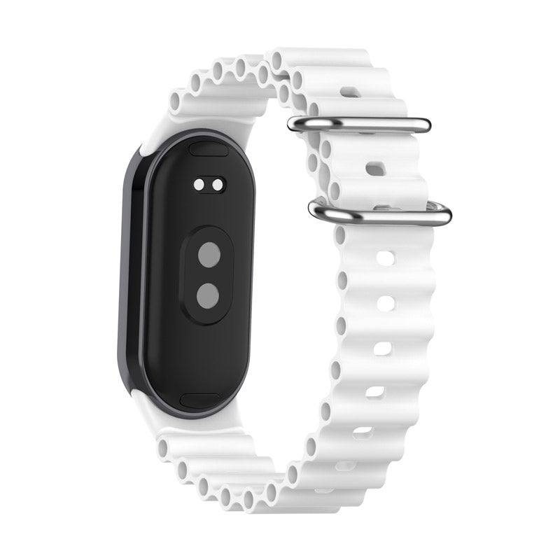 Ocean Loop Strap WaterProof Sport Replacement for Mi 8 Watch-White