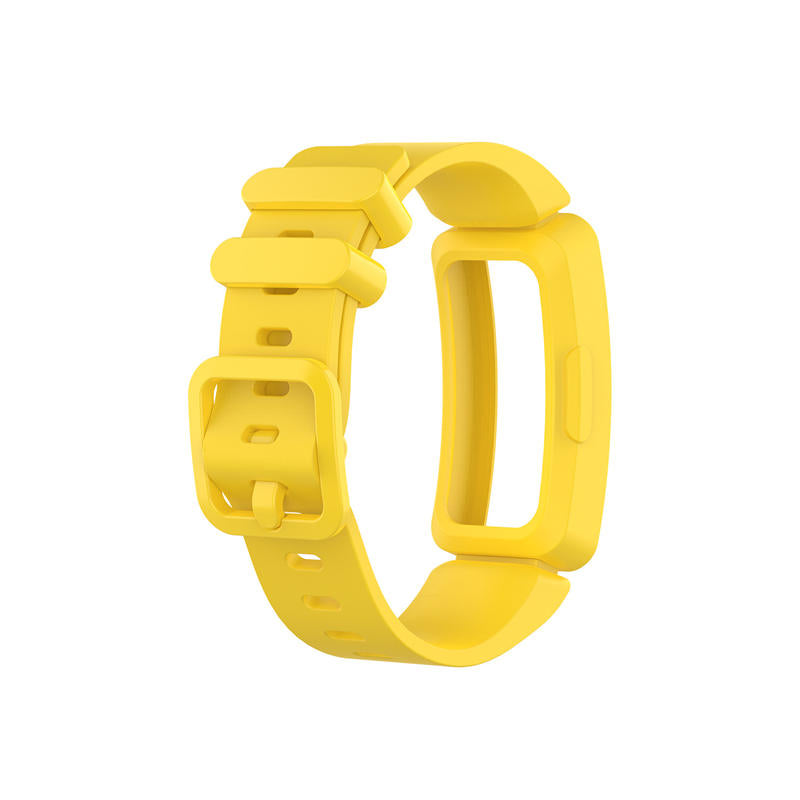 Silicone Watch Band For Fitbit Inspire/Inspire HR/ACE 2-Yellow