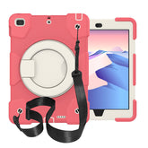 iPad Case For iPad 9.7/Air 2 with 360¡ãSwivel Stand-Begonia Red