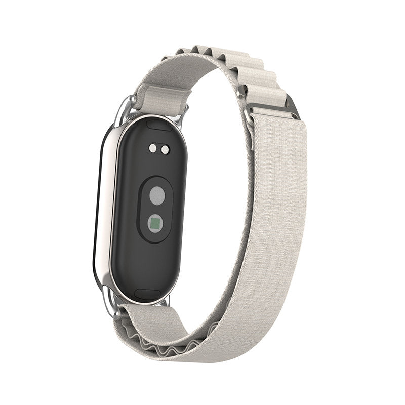 Nylon Sports Strap with Adjustable Metal G-hook for Mi 8 Watch-Starlight A