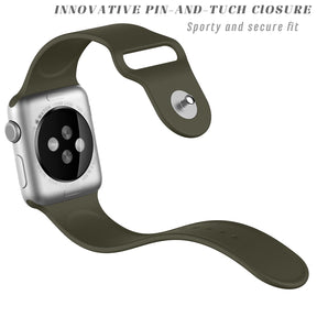 Sport Band Watch Band For iWatch Series-Dark Olive