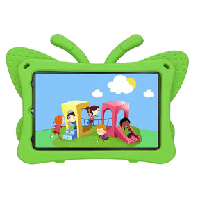 iPad Case For iPad Mini 6 Cartoon 3D Butterfly EVA Proof Shockproof Case with Bracket-Green