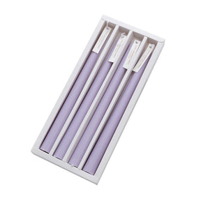 Essential Oil Purple and Lavender Scented Pillar Candle Chrismas Candles Gift for Friends