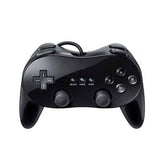 Classic Pro Controller Gamepad Joystick for Wii-Black