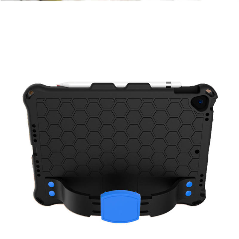 Hive iPad Case For iPad Pro/Air 10.5/iPad 10.2 Durable Stand Cover With Shoulder Strap-BlackBlue