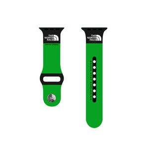 Sports Band Soft Silicone Breathable Waterproof for Apple Watch-Green1