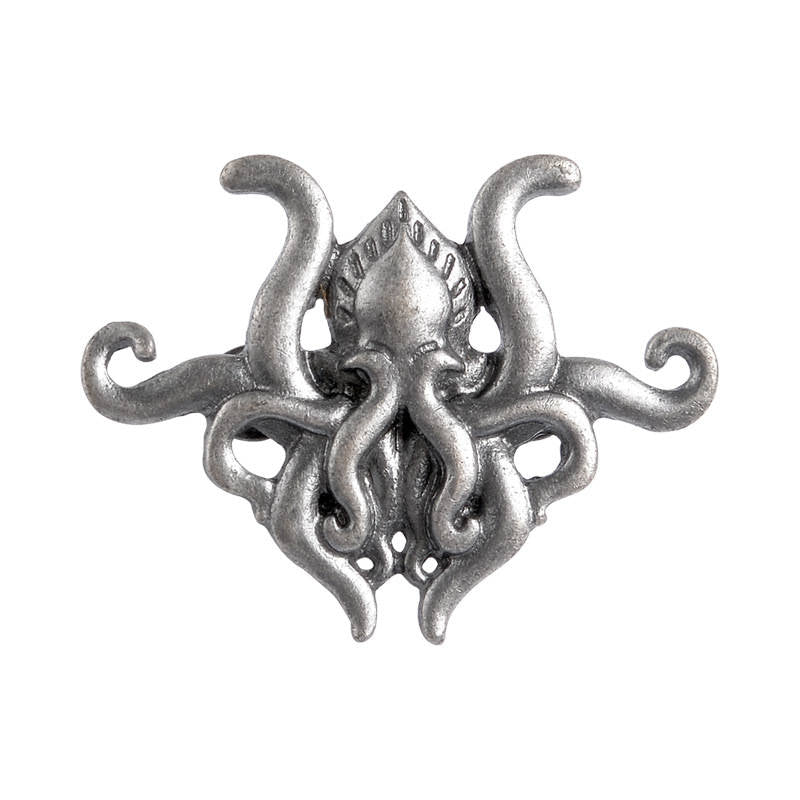 Animal Octopus Suit Brooch Collar Badge