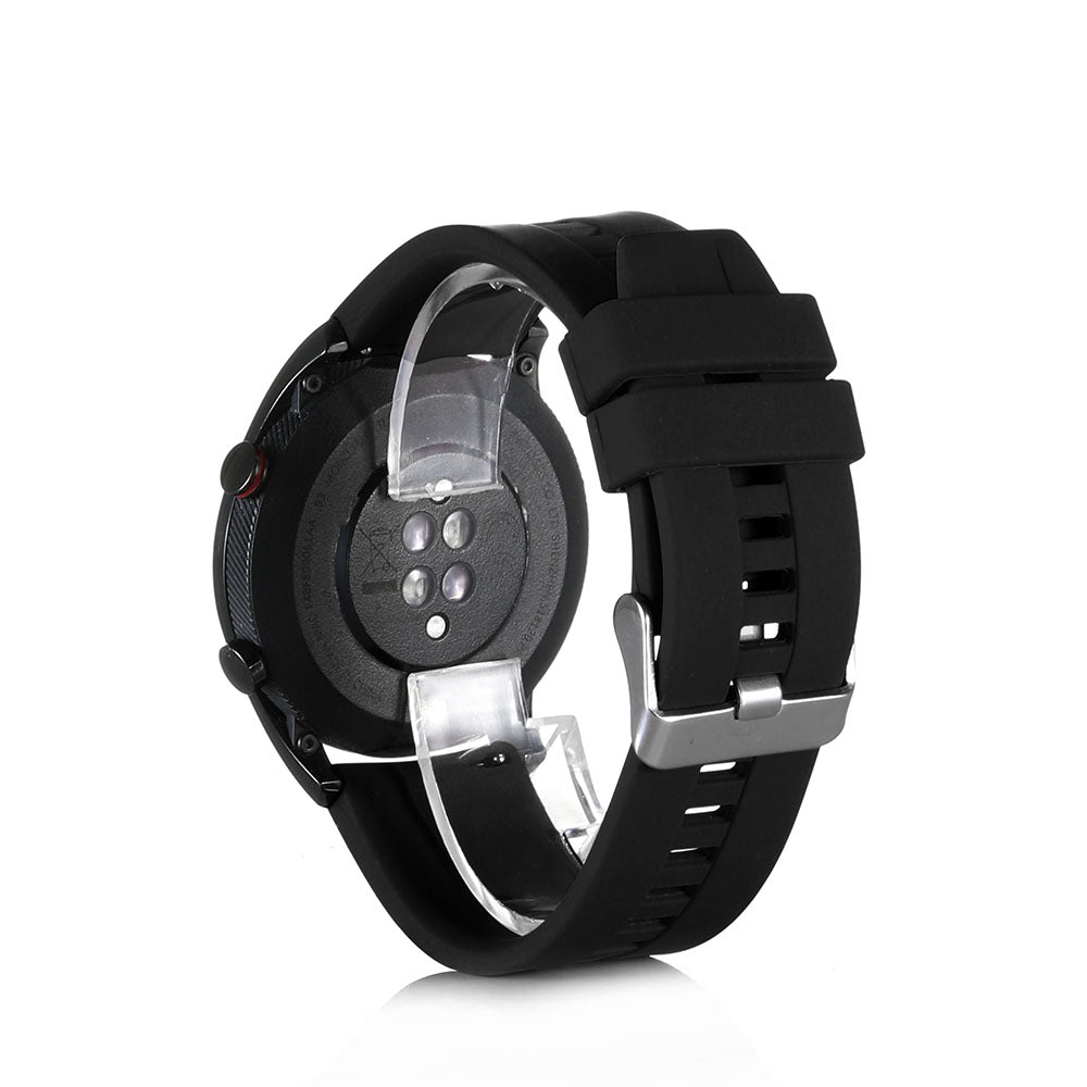 22MM Silicone Watch Bands Quick Release Strap Replacement Wristband For Huawei GT/Huawei GT 2 For Women-Black