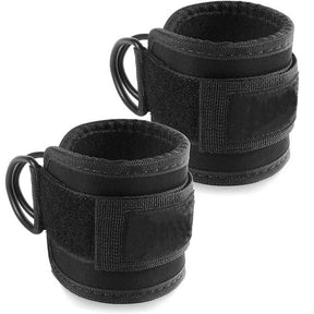 A pair of Ankle Straps for Cable Machines Padded Ankle Cuffs for Legs Hip Workouts