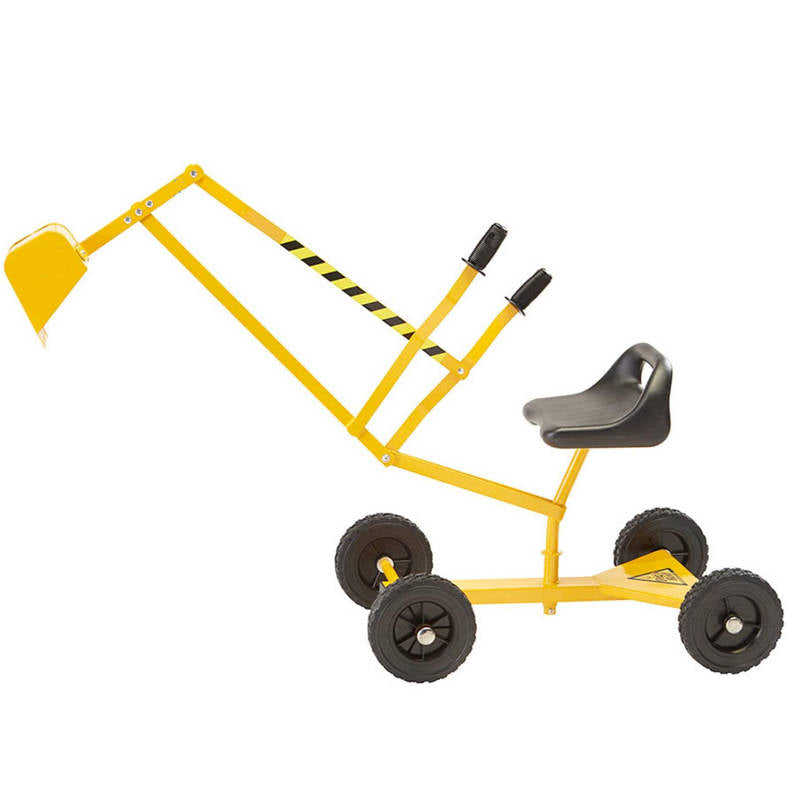 Kids Excavator with Wheels Great for Outdoor Play Sand Beach Toy