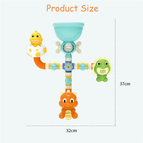 Dinosaur Sprinkler Bath Toys Bathtub Rotating Spray Water for Baby